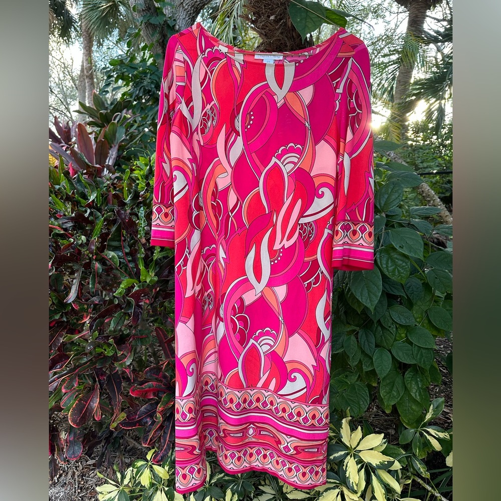 Pink and orange dress 🧡🩷 Lilly vibes